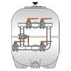 Пятикрановая обвязка Hayward HCB