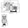 Насос Hayward HCP38253E KAP250 T1 IE3 (380В, 41 м3/ч, 2.5HP)