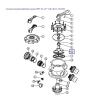 Клапан поворотный Aquaviva крана MPV-04 2.0" Valve Rotor 1021002