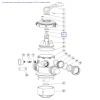 Уплотнительное кольцо Aquaviva для ротора крана 1,5"/2.0" Top Mount 2011022