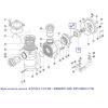 Крыльчатка насоса KAN/KT 12,5 HP - RBH0007.24R/ RPUM0013.27R