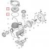 Крышка префильтра с уплотнительным кольцом для насосов Hayward K-FLO (RPUM0002.10R)